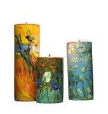 Mouseion Satz von 3 Teelichthaltern aus Keramik - Vincent van Gogh