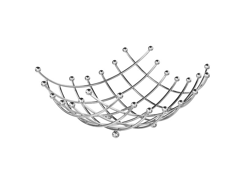 Casablanca Deco-Art Metal square Design fruit bowl - Design Fruit basket