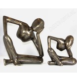 L' Art Bronze De dromer - brons abstract beeld - L