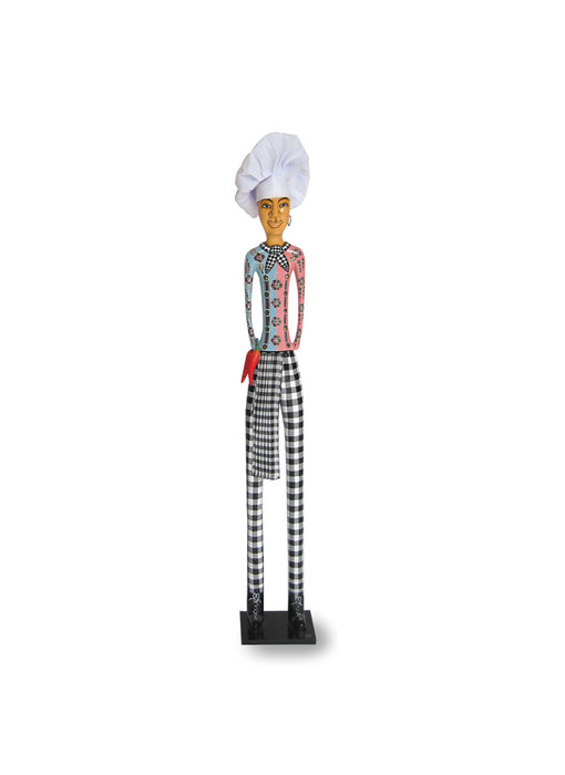 Toms Drag Chef  Michel , Koch Statue - 150 cm