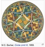 Mouseion Escher Briefbeschwerer Circle Limit III