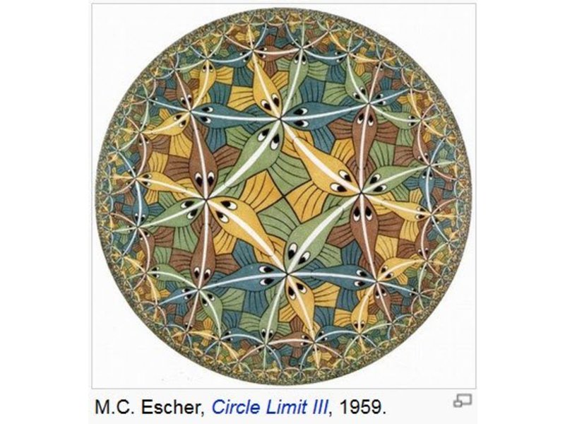 Mouseion Escher Briefbeschwerer Circle Limit III