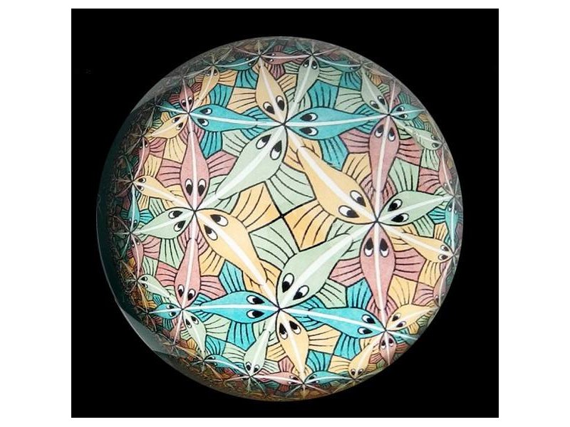 Mouseion Escher Briefbeschwerer Circle Limit III