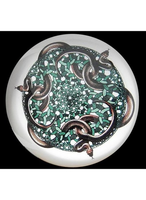 Mouseion Escher Briefbeschwerer Snakes