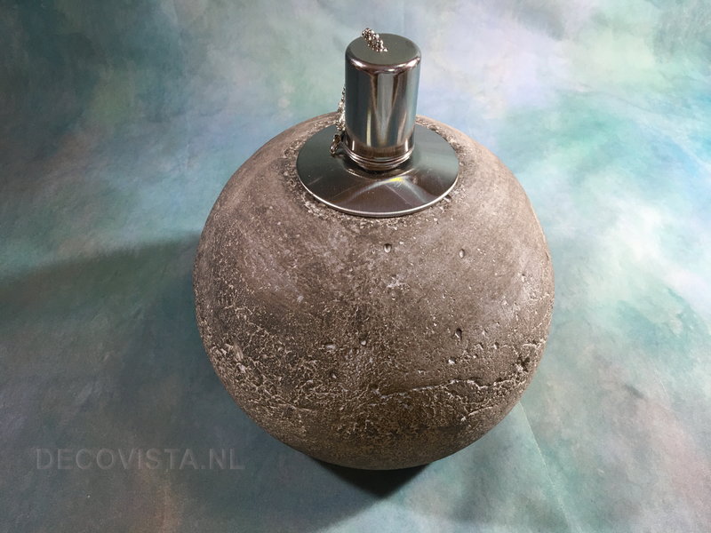 Fancy Flames oil lamp of concreet