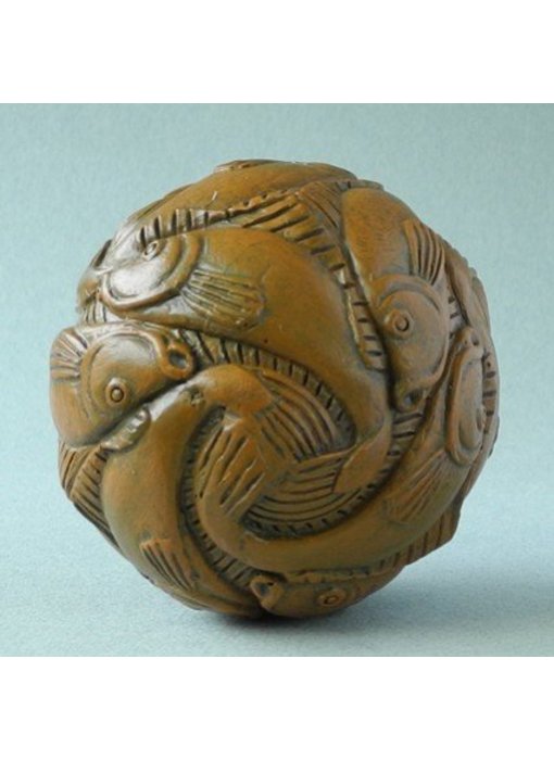 Mouseion Escher minuatur sphere of Fish (1938)