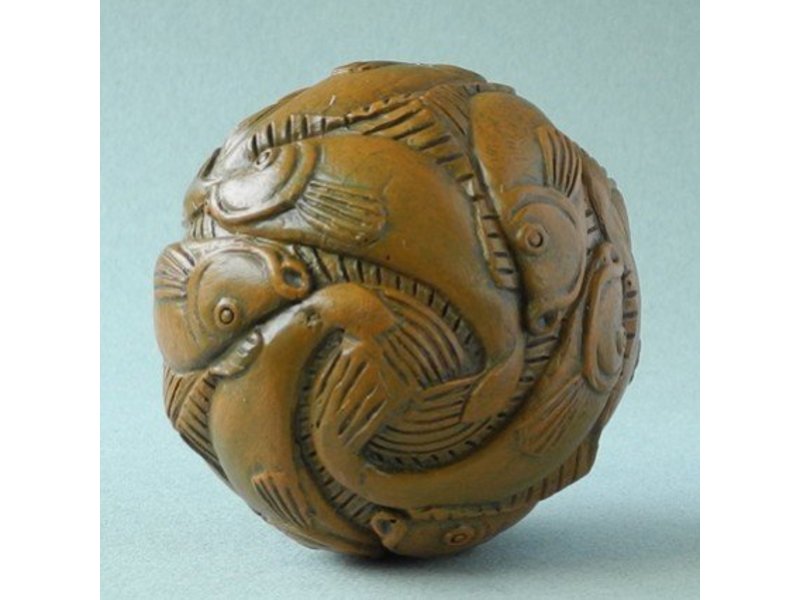 Mouseion M.C. Escher miniatur sphere of Fish (1938)