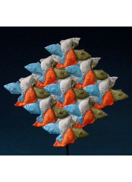 Mouseion Escher Fisch Dreieck