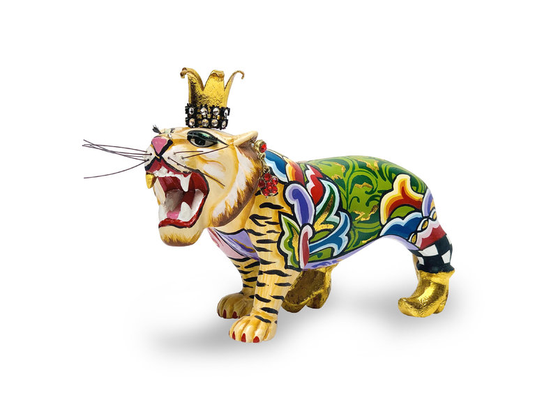 Toms Drag Tiger art statue