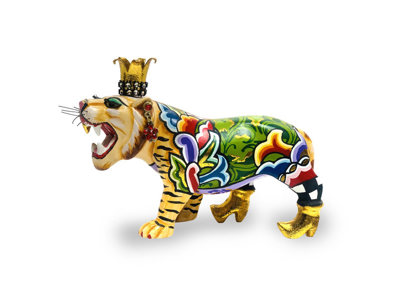 Toms Drag Tiger art statue