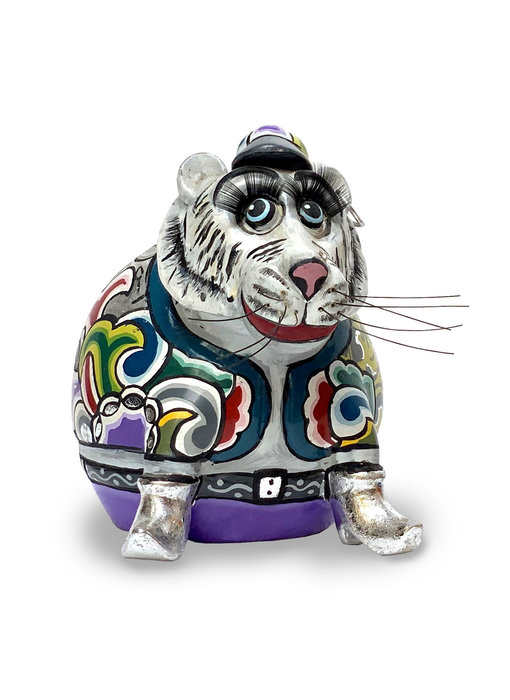 Toms Drag Tiger figurine Tiago - Silver