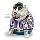 Tigerfigur Tiago  - Weiss