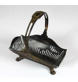 Baroque House of Classics Glazen schaal in metalen mandje - vintage stijl Baroque House of Classics Glazen schaal in metalen mandje - vintage stijl