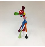 Jacky Art Pop art statue giraffe Dab by Jacky Zeegers