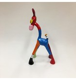 Jacky Art Pop art statue giraffe Dab by Jacky Zeegers