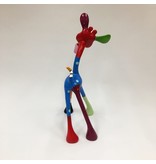 Jacky Art Pop art statue giraffe Dab by Jacky Zeegers