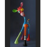 Jacky Art Pop Art Statue Giraffe Dab von Jacky Zeegers