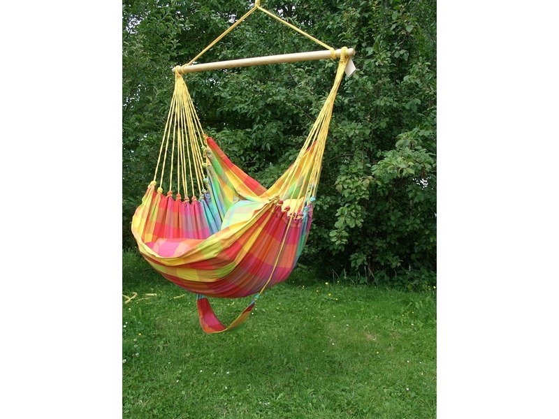 Hanging chair with two pillowcases and footrest    XL