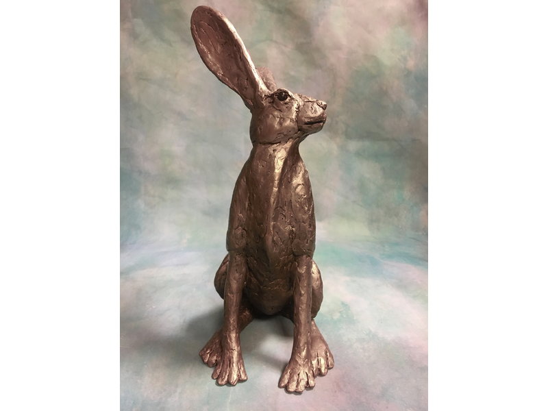 Frith Sculpted hare statue Tobias, sitting hare - Thomas Meadows