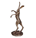 Frith Escultura de liebre danzantes - Paul Jenkins - Colección Premier