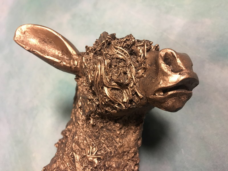 Frith Skulptur stehender Esel - Veronica Ballan