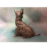 Frith Rough-haired Schnauzer - art sculpture dog Frazer Scotty , Veronica Ballan