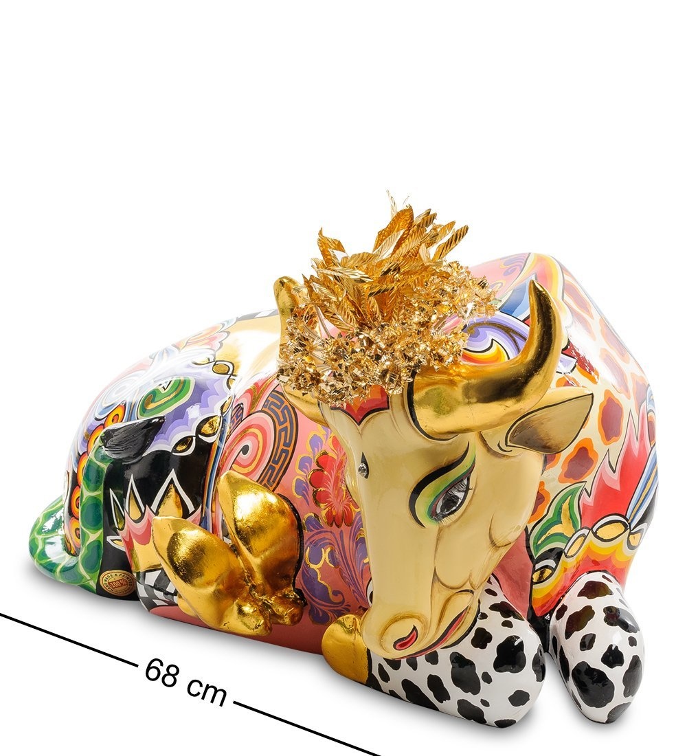 Sonia - sacred cow - Limited Edition - DECOVISTA - colorful design  furniture, statues & wall sculptures