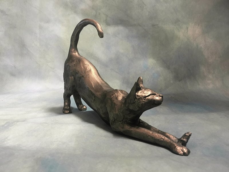 Frith Stretching Cat - Paul Jenkins