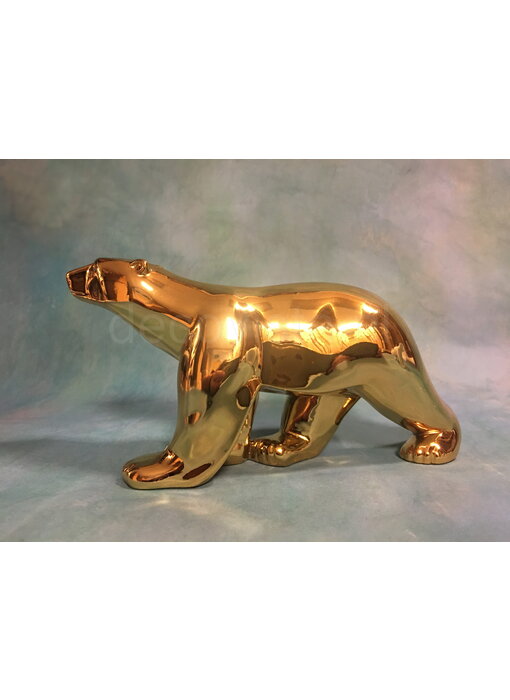 Pompon IJsbeer, L'Ours Blanc - goud - L