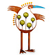 Lucky Bird  sculptuur - XL buitenobject