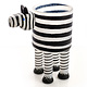 zebra vase