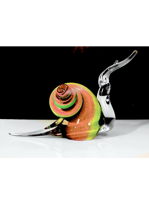 Bohemia Crystal Snail  Sidney - Bohemian crystal glass -  L - SOLD