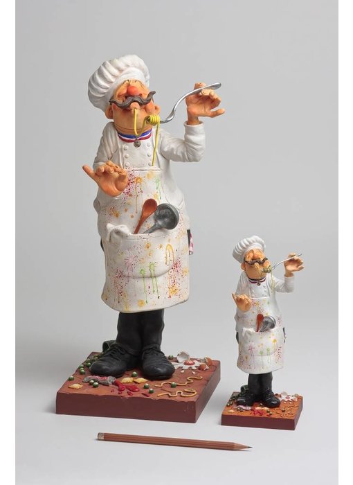 Forchino The Cook - cartoon figurine