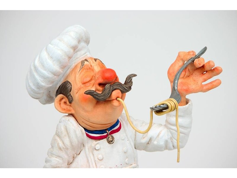 Forchino Traditional cook by Forchino - professional statue