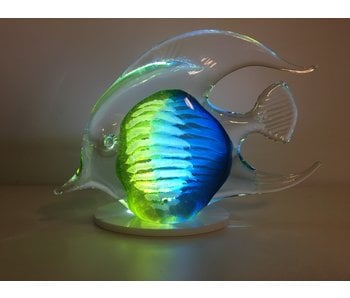 Bohemia Crystal Glass fish - Angelfish Agnes