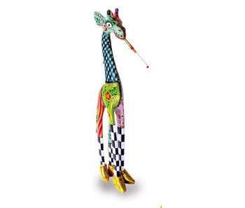 Toms Drag Giraffe sculpture Olivia