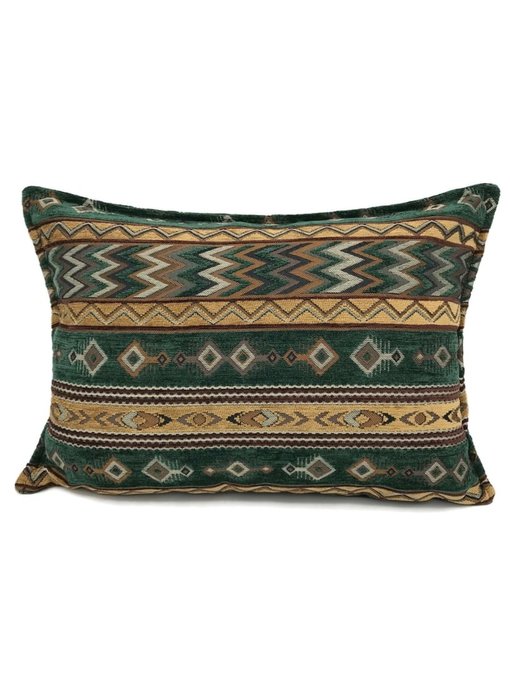 BoHo ZIG ZAG Ethnic cushion cover  50/70