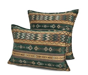 BoHo ZIG ZAG Ethnic Kissenbezug - 2er-Satz