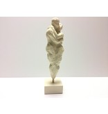 Figurita blanco crema "Abrazo"