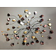 Wandskulptur aus Metall Spontaneous