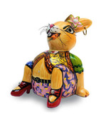 Toms Drag Rabbit figurine with golden boots 'Nicky'