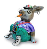 Toms Drag figurita de conejo con botas plata