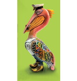Toms Drag Grote vogel, pelikaan "Petros"