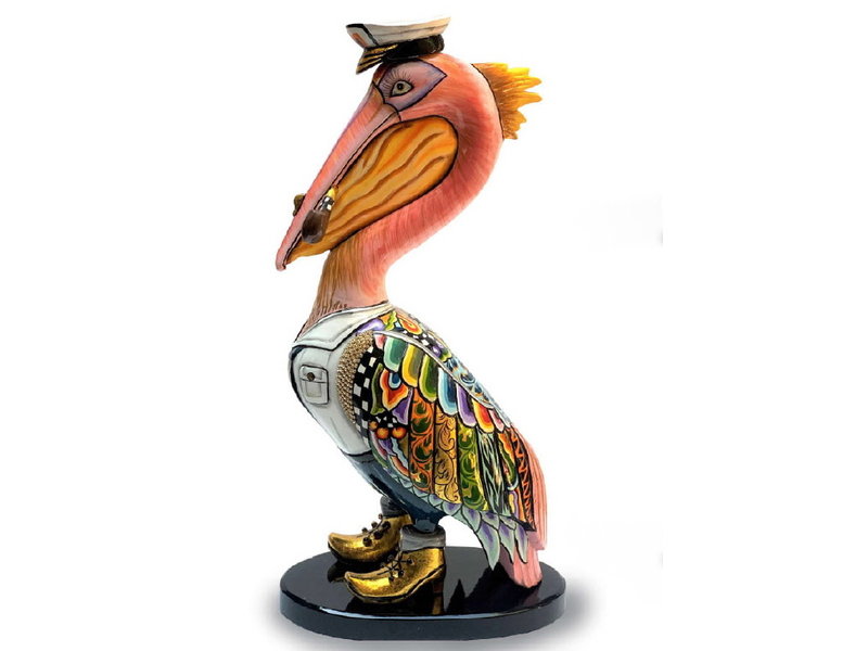 Toms Drag Large bird, artistic Drag pelican "Petros"