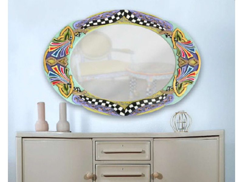 Toms Drag Oval wall mirror from the Nancy Collection - spring 2023