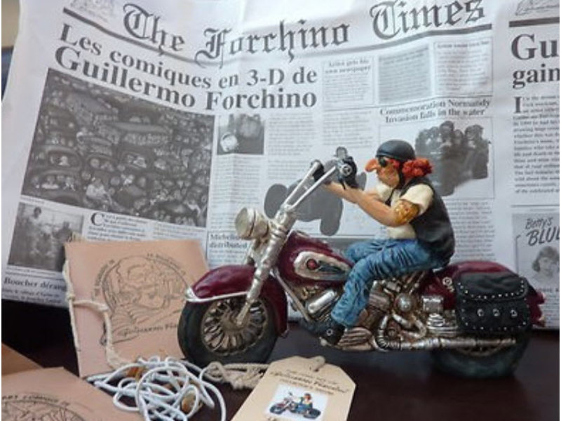 Forchino Das Motorrad - The Comic Art of Guillermo Forchino