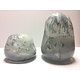 Vase set ice blue