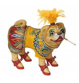 Toms Drag Pug dog, dog figurine Emilie - L