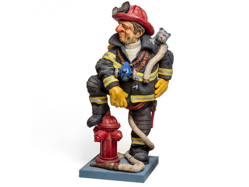 Forchino The Firefighter - Guillermo Forchino escultura