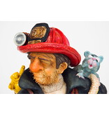 Forchino The Firefighter - Guillermo Forchino sculpture